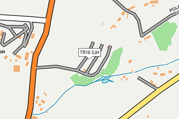 TR16 5JH map - OS OpenMap – Local (Ordnance Survey) TR16 5JH map - OS OpenMap – Local (Ordnance Survey)