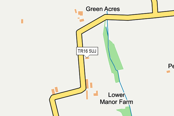 TR16 5UJ map - OS OpenMap – Local (Ordnance Survey) TR16 5UJ map - OS OpenMap – Local (Ordnance Survey)