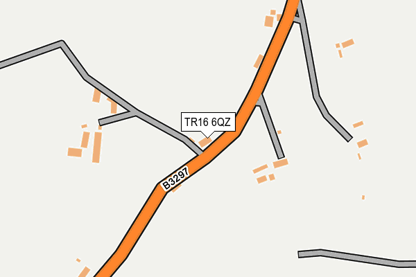 TR16 6QZ map - OS OpenMap – Local (Ordnance Survey) TR16 6QZ map - OS OpenMap – Local (Ordnance Survey)
