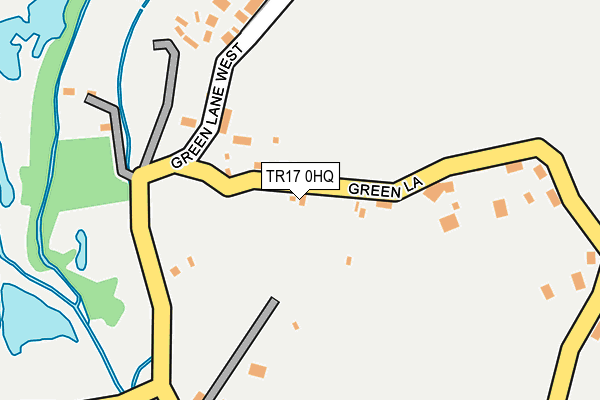 TR17 0HQ map - OS OpenMap – Local (Ordnance Survey) TR17 0HQ map - OS OpenMap – Local (Ordnance Survey)
