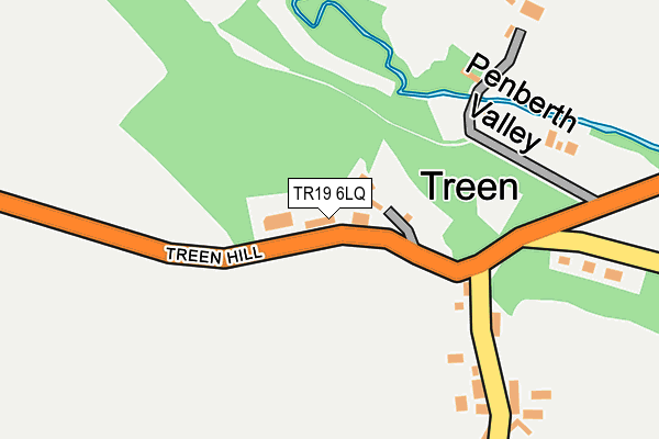 TR19 6LQ map - OS OpenMap – Local (Ordnance Survey) TR19 6LQ map - OS OpenMap – Local (Ordnance Survey)