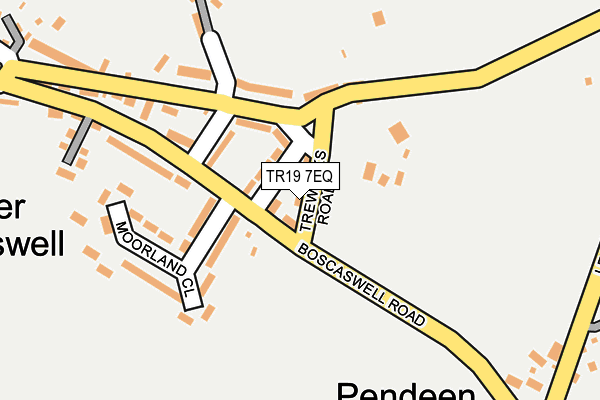 TR19 7EQ map - OS OpenMap – Local (Ordnance Survey) TR19 7EQ map - OS OpenMap – Local (Ordnance Survey)