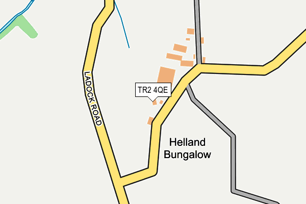 TR2 4QE map - OS OpenMap – Local (Ordnance Survey) TR2 4QE map - OS OpenMap – Local (Ordnance Survey)