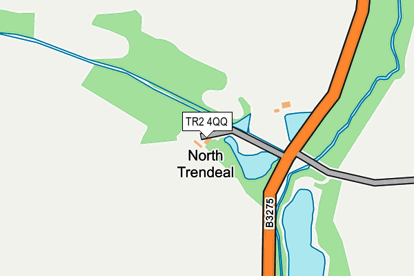TR2 4QQ map - OS OpenMap – Local (Ordnance Survey) TR2 4QQ map - OS OpenMap – Local (Ordnance Survey)