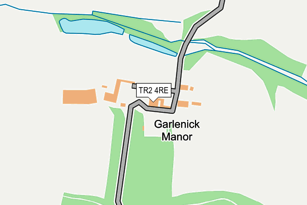TR2 4RE map - OS OpenMap – Local (Ordnance Survey) TR2 4RE map - OS OpenMap – Local (Ordnance Survey)