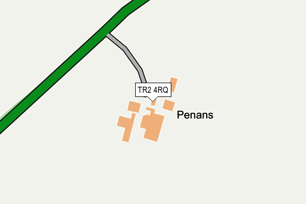 TR2 4RQ map - OS OpenMap – Local (Ordnance Survey) TR2 4RQ map - OS OpenMap – Local (Ordnance Survey)