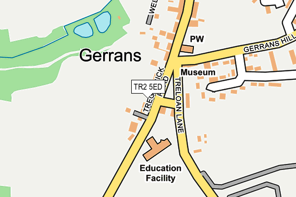 TR2 5ED map - OS OpenMap – Local (Ordnance Survey) TR2 5ED map - OS OpenMap – Local (Ordnance Survey)