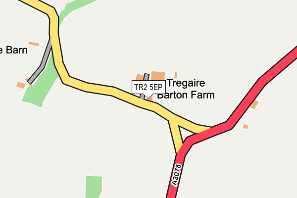 TR2 5EP map - OS OpenMap – Local (Ordnance Survey) TR2 5EP map - OS OpenMap – Local (Ordnance Survey)