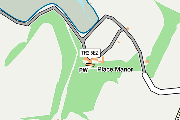 TR2 5EZ map - OS OpenMap – Local (Ordnance Survey) TR2 5EZ map - OS OpenMap – Local (Ordnance Survey)