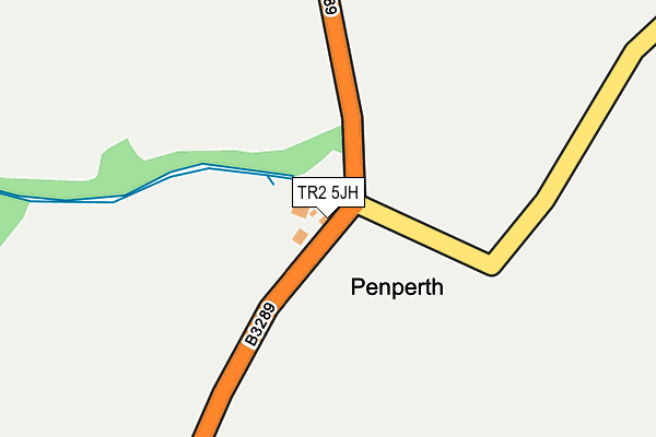 TR2 5JH map - OS OpenMap – Local (Ordnance Survey) TR2 5JH map - OS OpenMap – Local (Ordnance Survey)