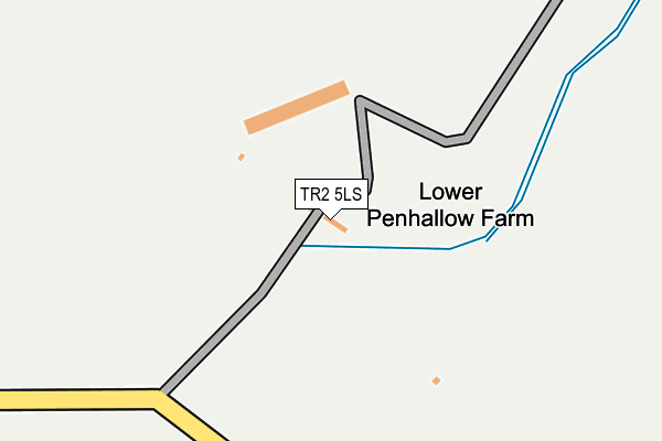 TR2 5LS map - OS OpenMap – Local (Ordnance Survey) TR2 5LS map - OS OpenMap – Local (Ordnance Survey)