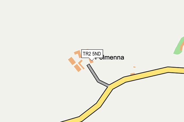 TR2 5ND map - OS OpenMap – Local (Ordnance Survey) TR2 5ND map - OS OpenMap – Local (Ordnance Survey)