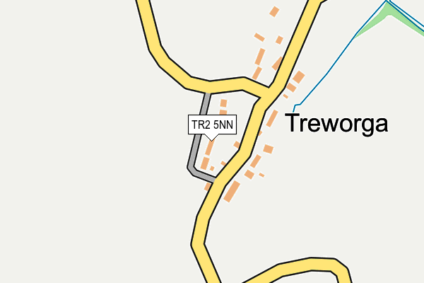 TR2 5NN map - OS OpenMap – Local (Ordnance Survey)