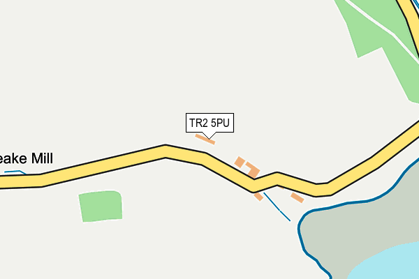 TR2 5PU map - OS OpenMap – Local (Ordnance Survey) TR2 5PU map - OS OpenMap – Local (Ordnance Survey)