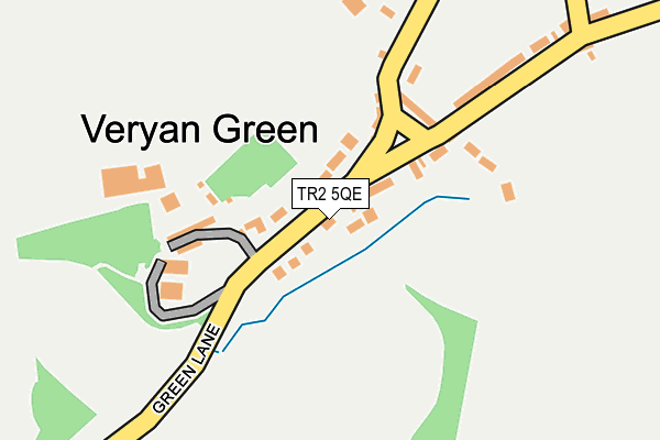 TR2 5QE map - OS OpenMap – Local (Ordnance Survey) TR2 5QE map - OS OpenMap – Local (Ordnance Survey)