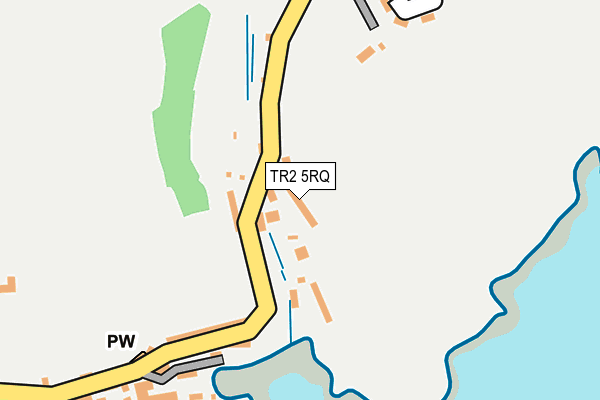 TR2 5RQ map - OS OpenMap – Local (Ordnance Survey) TR2 5RQ map - OS OpenMap – Local (Ordnance Survey)