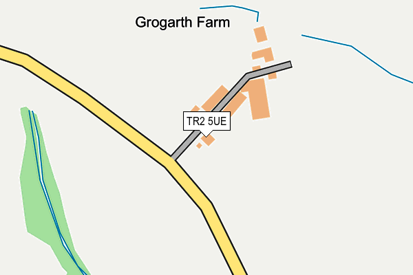 TR2 5UE map - OS OpenMap – Local (Ordnance Survey) TR2 5UE map - OS OpenMap – Local (Ordnance Survey)