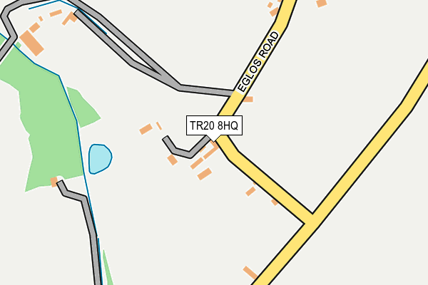 TR20 8HQ map - OS OpenMap – Local (Ordnance Survey) TR20 8HQ map - OS OpenMap – Local (Ordnance Survey)