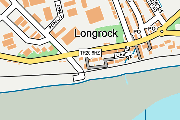 TR20 8HZ map - OS OpenMap – Local (Ordnance Survey) TR20 8HZ map - OS OpenMap – Local (Ordnance Survey)