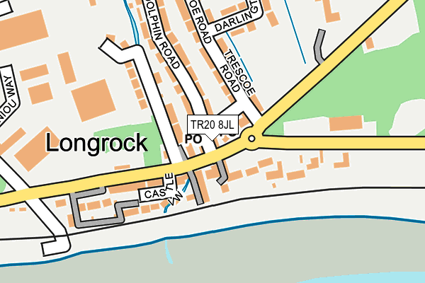 TR20 8JL map - OS OpenMap – Local (Ordnance Survey) TR20 8JL map - OS OpenMap – Local (Ordnance Survey)