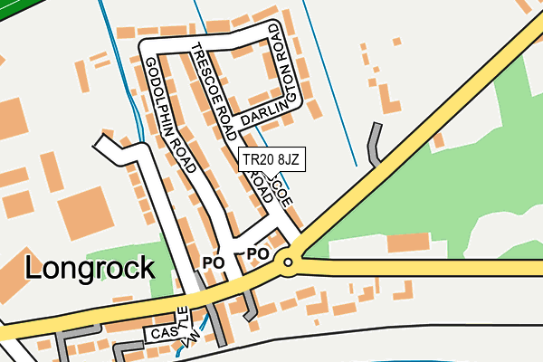 TR20 8JZ map - OS OpenMap – Local (Ordnance Survey) TR20 8JZ map - OS OpenMap – Local (Ordnance Survey)