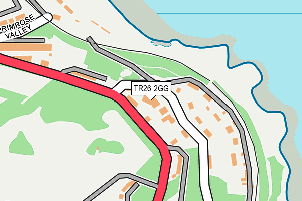 TR26 2GG map - OS OpenMap – Local (Ordnance Survey) TR26 2GG map - OS OpenMap – Local (Ordnance Survey)