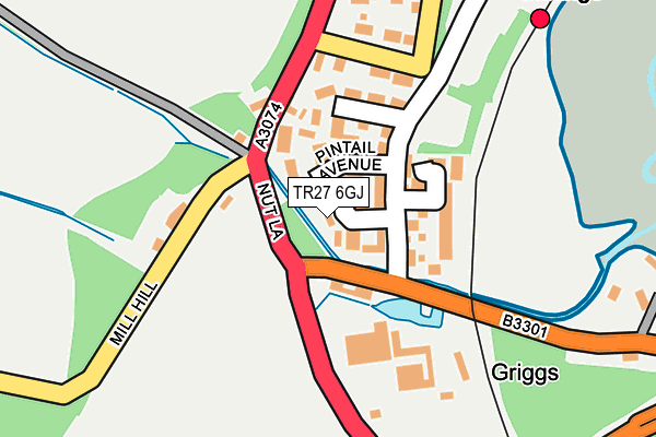 TR27 6GJ map - OS OpenMap – Local (Ordnance Survey) TR27 6GJ map - OS OpenMap – Local (Ordnance Survey)