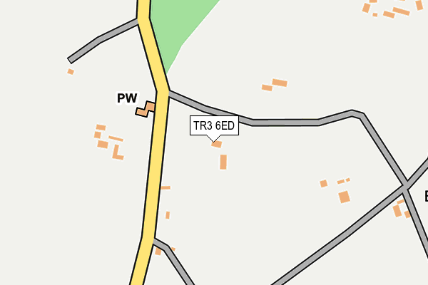 TR3 6ED map - OS OpenMap – Local (Ordnance Survey) TR3 6ED map - OS OpenMap – Local (Ordnance Survey)