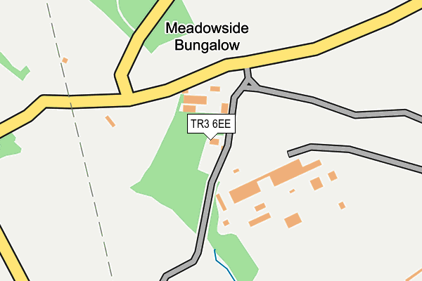 TR3 6EE map - OS OpenMap – Local (Ordnance Survey) TR3 6EE map - OS OpenMap – Local (Ordnance Survey)