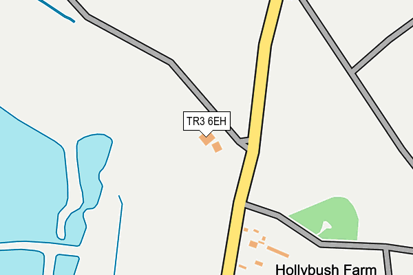 TR3 6EH map - OS OpenMap – Local (Ordnance Survey) TR3 6EH map - OS OpenMap – Local (Ordnance Survey)