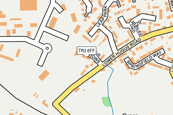 TR3 6FF map - OS OpenMap – Local (Ordnance Survey) TR3 6FF map - OS OpenMap – Local (Ordnance Survey)