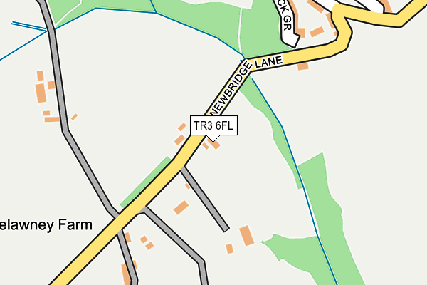 TR3 6FL map - OS OpenMap – Local (Ordnance Survey) TR3 6FL map - OS OpenMap – Local (Ordnance Survey)