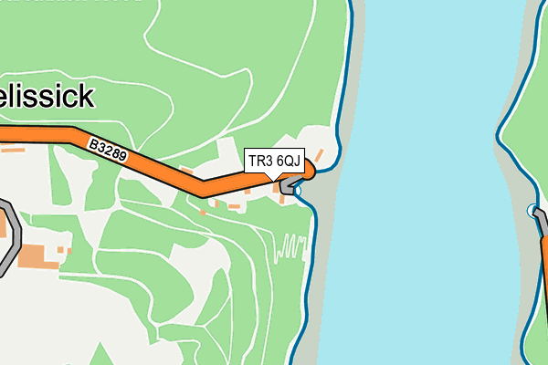 TR3 6QJ map - OS OpenMap – Local (Ordnance Survey) TR3 6QJ map - OS OpenMap – Local (Ordnance Survey)