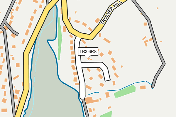 TR3 6RS map - OS OpenMap – Local (Ordnance Survey) TR3 6RS map - OS OpenMap – Local (Ordnance Survey)