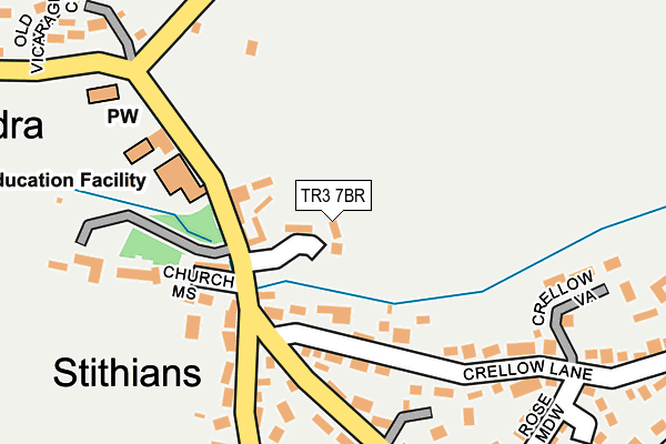 TR3 7BR map - OS OpenMap – Local (Ordnance Survey) TR3 7BR map - OS OpenMap – Local (Ordnance Survey)