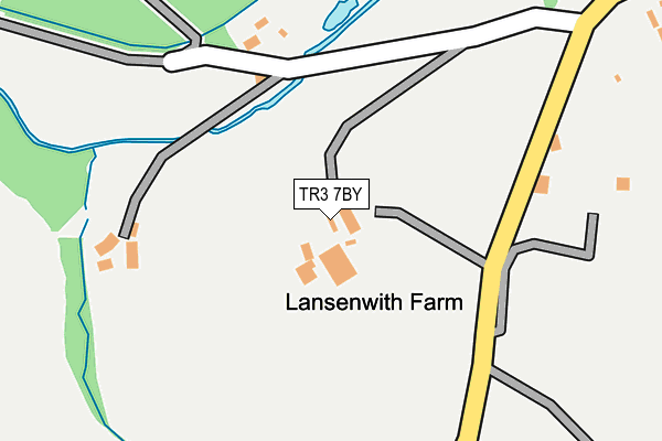TR3 7BY map - OS OpenMap – Local (Ordnance Survey) TR3 7BY map - OS OpenMap – Local (Ordnance Survey)