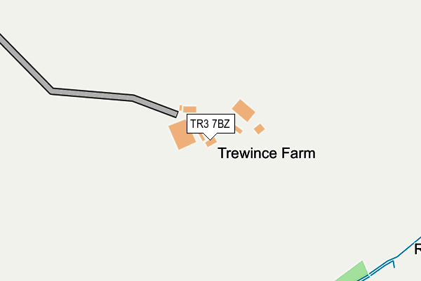 TR3 7BZ map - OS OpenMap – Local (Ordnance Survey) TR3 7BZ map - OS OpenMap – Local (Ordnance Survey)