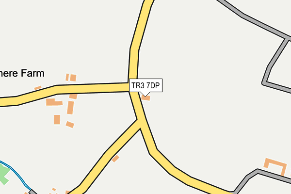 TR3 7DP map - OS OpenMap – Local (Ordnance Survey) TR3 7DP map - OS OpenMap – Local (Ordnance Survey)
