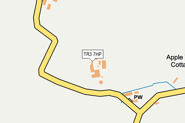 TR3 7HP map - OS OpenMap – Local (Ordnance Survey) TR3 7HP map - OS OpenMap – Local (Ordnance Survey)