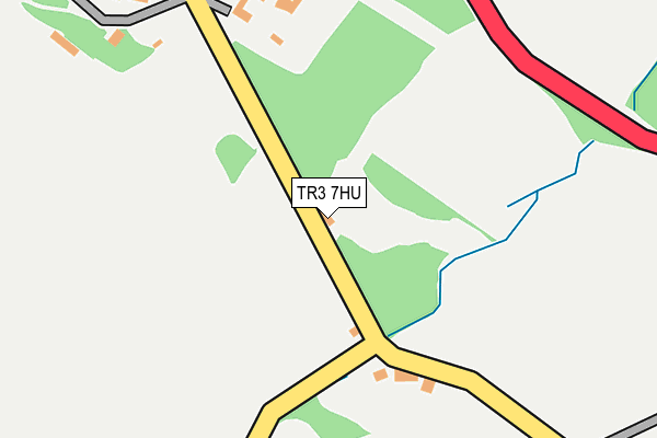 TR3 7HU map - OS OpenMap – Local (Ordnance Survey) TR3 7HU map - OS OpenMap – Local (Ordnance Survey)