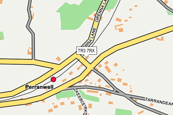 TR3 7RX map - OS OpenMap – Local (Ordnance Survey) TR3 7RX map - OS OpenMap – Local (Ordnance Survey)
