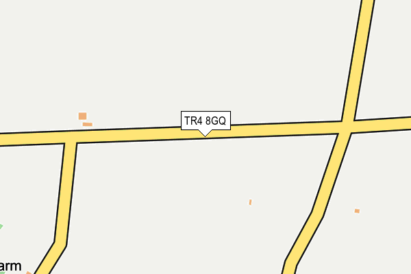 TR4 8GQ map - OS OpenMap – Local (Ordnance Survey) TR4 8GQ map - OS OpenMap – Local (Ordnance Survey)