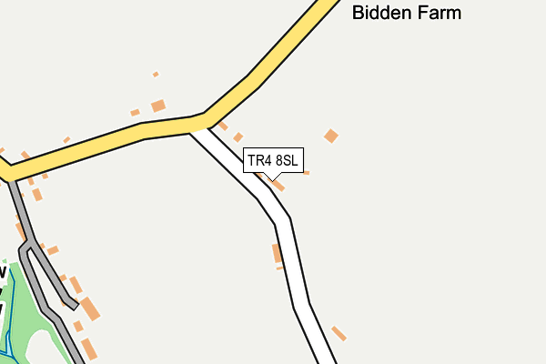 TR4 8SL map - OS OpenMap – Local (Ordnance Survey) TR4 8SL map - OS OpenMap – Local (Ordnance Survey)