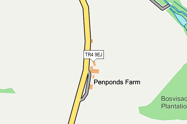 TR4 9EJ map - OS OpenMap – Local (Ordnance Survey) TR4 9EJ map - OS OpenMap – Local (Ordnance Survey)