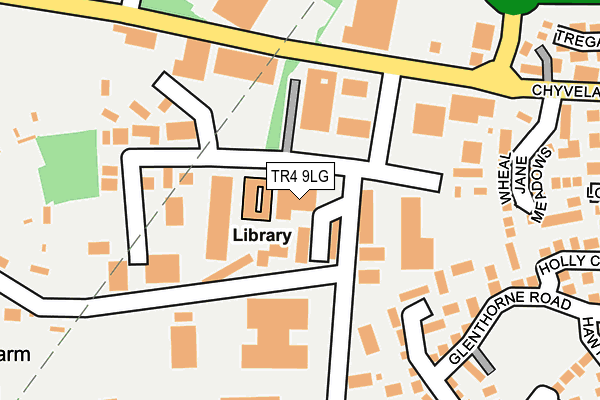 TR4 9LG map - OS OpenMap – Local (Ordnance Survey) TR4 9LG map - OS OpenMap – Local (Ordnance Survey)