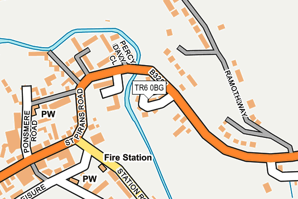 TR6 0BG map - OS OpenMap – Local (Ordnance Survey) TR6 0BG map - OS OpenMap – Local (Ordnance Survey)