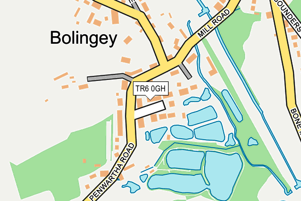 TR6 0GH map - OS OpenMap – Local (Ordnance Survey) TR6 0GH map - OS OpenMap – Local (Ordnance Survey)