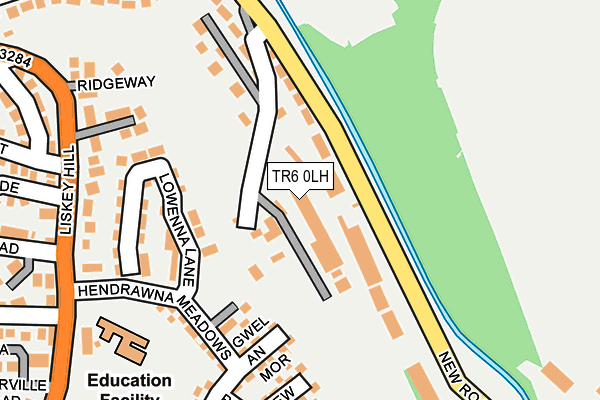 TR6 0LH map - OS OpenMap – Local (Ordnance Survey) TR6 0LH map - OS OpenMap – Local (Ordnance Survey)
