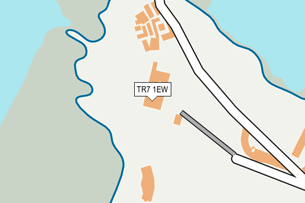 TR7 1EW map - OS OpenMap – Local (Ordnance Survey) TR7 1EW map - OS OpenMap – Local (Ordnance Survey)