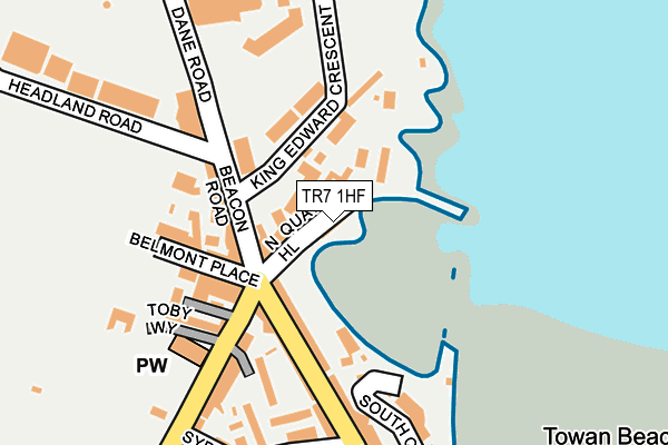 TR7 1HF map - OS OpenMap – Local (Ordnance Survey) TR7 1HF map - OS OpenMap – Local (Ordnance Survey)